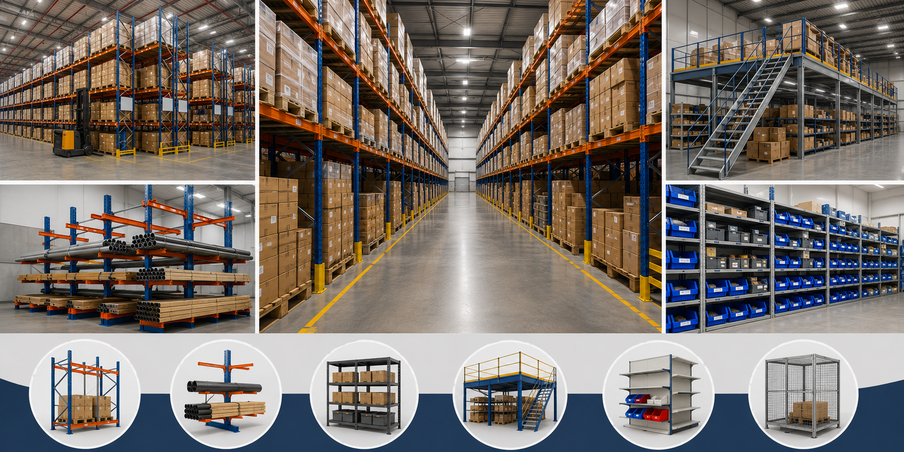 Warehouse racking and shelving systems in Dubai guide